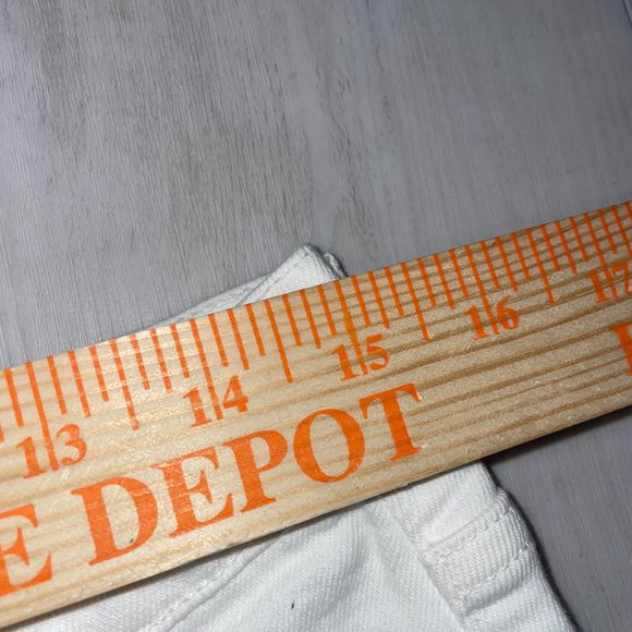 AGOLDE Riley High Rise Straight Crop White Denim Women's Size 30 - Picture 10 of 12